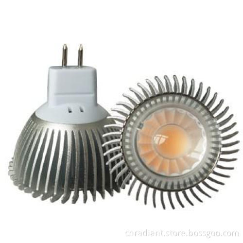 4w cob led spotlight, GU10&MR16 Base are avaliable
